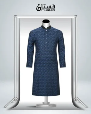 Jacquard Weave Shine Cotton Panjabi