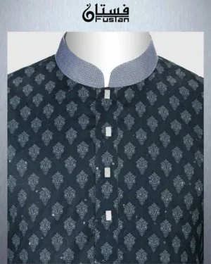 Multicolored Printed Panjabi