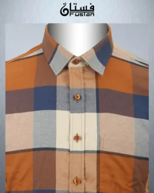 Men's Full Sleeve Multicolor Checked Shirt