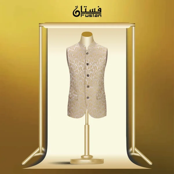 Men's Waistcoat Golden Touches