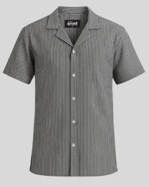 Cuban Collar Shirt | 7WSPH12