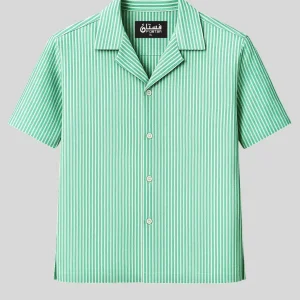 Cuban Collar Shirt | 7WSPH10