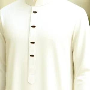 SOLID WHITE PANJABI