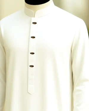 SOLID WHITE PANJABI